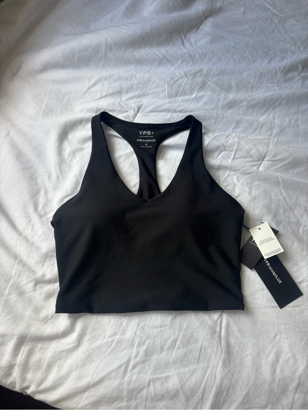 Abercrombie YPB Sculptlux Black Tank